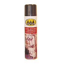 Limpiamotores y cadena de bicicleta