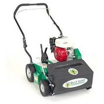 Escarificadora resembradora de empuje con motor