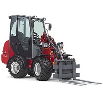 Cargadora sobre ruedas