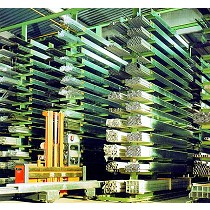 Estanteras industriales para almacenar metales