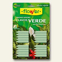 Abono de clavos para plantas verdes