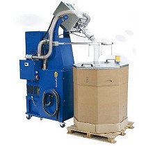 Eliminador de polvo de granulados