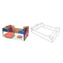 Plat�s agr�colas con pesta�a Saica Pack 