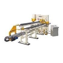 Procesadores y alimentadores CNC para procesar y alimentar perfiles y pletinas