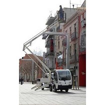 Plataforma elevadora para vehculos elctricos