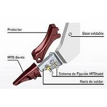 Sistemas de encaje de piezas de desgaste