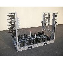 Contenedores con apoyos plsticos