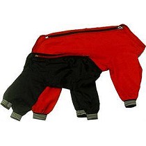 Abrigos impermeables liso con patas