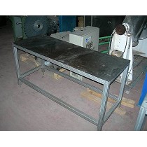 Mesas de aluminio y acero inoxidable