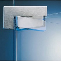 Herrajes para montajes de vidrio templado