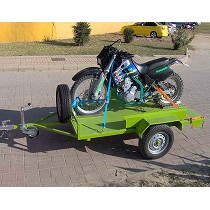 Remolque- plataforma para motos