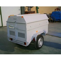 Remolque para transporte de perros
