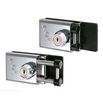 Cerraduras para puertas de vidrio batientes