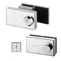 Cerraduras para puertas de vidrio batientes