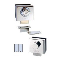 Cerraduras para puertas de vidrio batientes