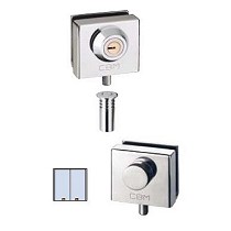 Cerraduras para puertas de vidrio batientes