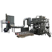 Granalladoras en continuo