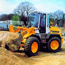 Cargadora sobre ruedas