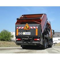 Doble esparcidora de emulsin y gravilla