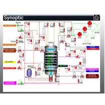 Sistema de control/comando con microautmata/terminal