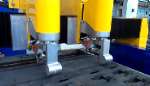 Rotators de corte por chorro de agua en una máquina AquaCut