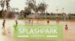 Instalación Splashpark sin profundidad del centro deportivo de Catarroja (Valencia)