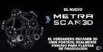 MetraSCAN3D : El escáner 3D CMM portátil realmente preciso para plantas de producción