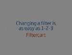 FilterCart - Cambio del filtro