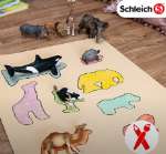 Schleich | DIY | Animal Memory Montessori Inspired