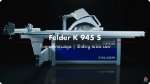 Escuadradora - Felder K945