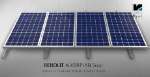 Installation process of the RENOLIT ALKORPLAN Solar bar ultralight fastening system for solar panels