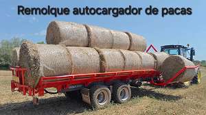 Remolque Autocargador Pacas Redondas