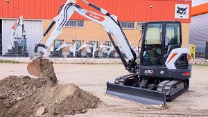 Excavadora compacta E60, de Bobcat: máxima precisión y potencia en la clase de seis toneladas