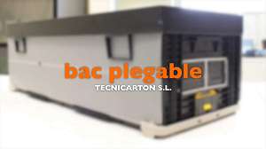 Bac plegable