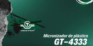 Micronizador de Plástico de Cuchillas  GT-4333