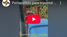 Portapallets a tractor PP-1500