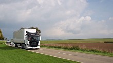 El viaje de los camiones eléctricos de HAWA Freight con Scania Charging Access