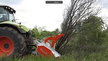 TFVMFD - ELSA - Trituradora forestal de doble tracción para tractores de 100 a 150CV