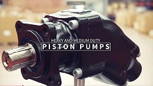 Bombas de pistón FR / MR y motores de pistón FRM de Bezares