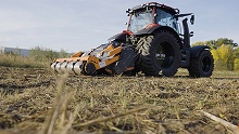 Trituradora forestal - Tmc Cancela MPS - con tractor Valtra