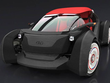 Strati, el primer coche impreso en 3D