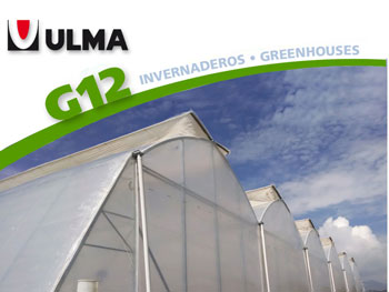 Modelo G12, el invernadero Multicapilla Gtico de Ulma Agrcola