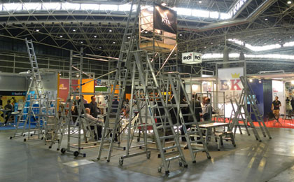 KTL Laders present nuevos modelos de escalera en la feria