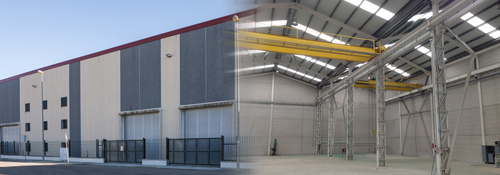 Aspecto de las nuevas instalaciones de la empresa en el polgono Dehesa de Cebrin en Villafranca de Crdoba