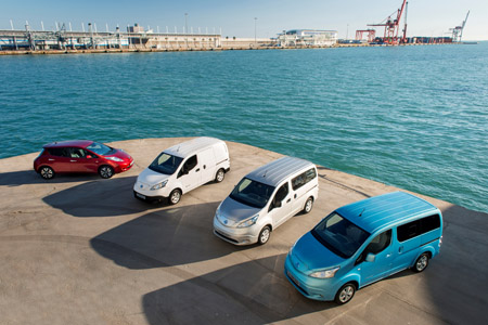 Nissan destaca en la venta de vehculos elctricos como Nissan Leaf y e-NV200