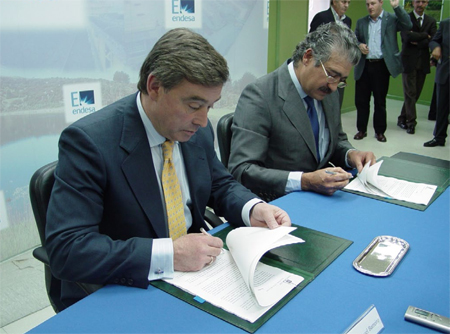 Firma del Pacto Ambiental, el 10 de mayo de 2005