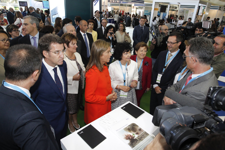 Visita de las autoridades a BioSpain 2014