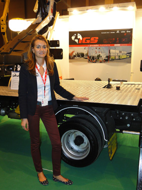 Virginie Da Silva, directora de Marketing de Icaro Global Solutions (IGS), en Matelec 2014