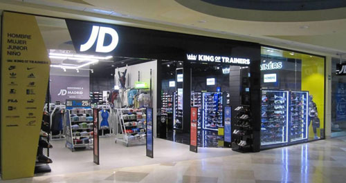 Tienda JD Sports en el centro comercial Madrid Xanad