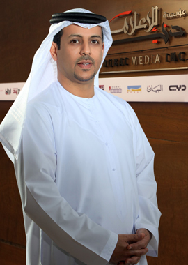 Faisal Bin Haider, director ejecutivo del sector de impresin y distribucin en Dubai Media
